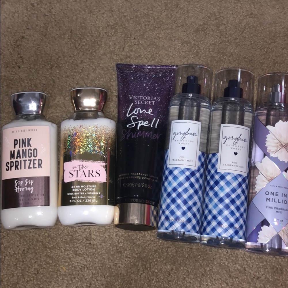 body mist and lotion bundle